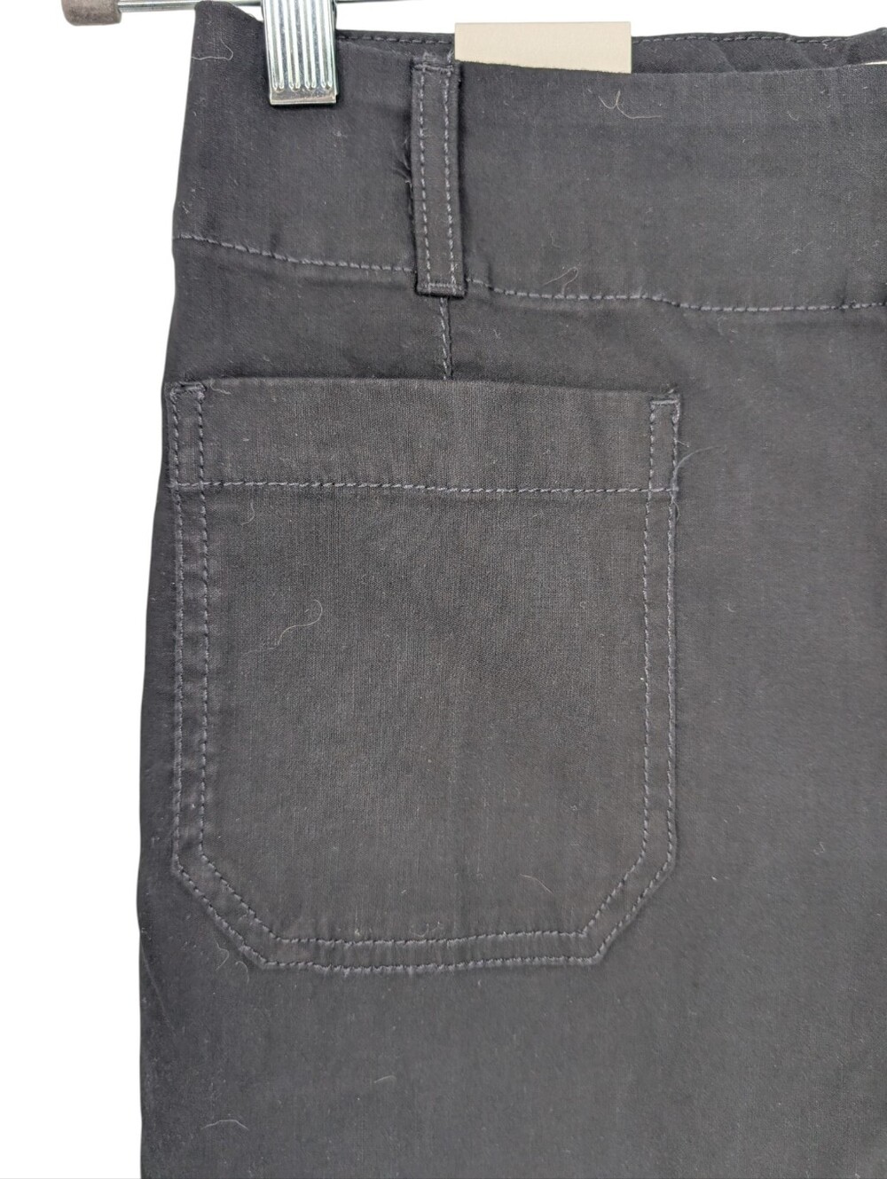 NWT Anthropologie Maeve The Colette Wide-Leg Pants | Size 28 | Black Full Length - Picture 10 of 14
